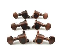 ALFAAL Vintage Style Copper Guitar Tuning Pegs Tuners Machine Head 3L+3R