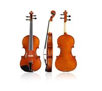 ALFAAL Violin 1/4 4/4 Pure Handmade Violin Whole Board Professional Performance Instrument (Color : 3/4)