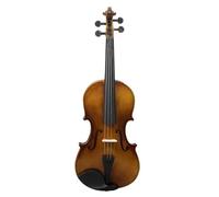 ALFAAL Violin 4/4 Retro Violin Solid Wood Natural Acoustic Violin Basswood Fiddle Professional Musical Instrument With Case Fiddle Bow