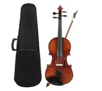ALFAAL Violin Acoustic Violin 4/4 1/4 1/8 Violino Spruce Vintage Color Violin With Case Bow Strings Shoulder Rest Tuner Cloth (Color : 1/4 Set1)