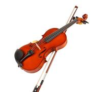 ALFAAL Violin Acoustic Violin 4/4 3/4 1/8 1/4 1/2 Solid Wood Beginner With Case Bow Strings Full Set Accessories Violin (Color : 1/8)