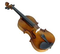 ALFAAL Violin Basswood violin solid wood beginner practice violin with case (Color : 1/2)