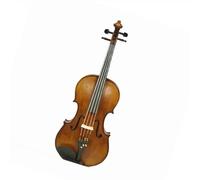 ALFAAL Violin Full Size Solid Wood Acoustic Violin Fiddle With Case Bow Maple Panel Beginners 4/4 (Color : 4/4)