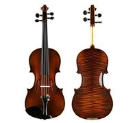 ALFAAL Violin Fully Handmade Violin Professional Grade Solid Wood Graded Performance Instrument (Color : 4/4)