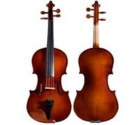 ALFAAL Violin Handmade Solid Wood Beginner Violin Adult Examination Entry Level Playing Instrument (Color : 1/16)