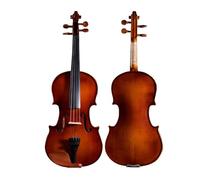 ALFAAL Violin Handmade Solid Wood Beginner's Violin Adult Entry-level Full Size String Instrument (Color : 1/10)
