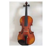 ALFAAL Violin Handmade Violin 4/4 Solid Wood Spruce Panel Maple Back Violin Professional Violin Beginner Instrument (Color : 4/4)