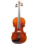 ALFAAL Violin Handmade Violin Professional Grade Solid Wood Practice Test Instrument For Beginners (Color : Red4/4)
