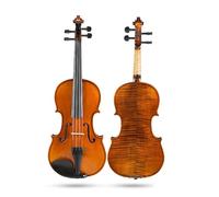 ALFAAL Violin Maple Solid Wood Violin Adult Professional Playing Violin (Color : 4/4)