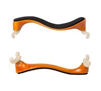 ALFAAL Violin Shoulder Rest Adjustable Violin Shoulder Rest For 4/4 3/4 Fiddle Violin Shoulder Rest Plastic 3/4 4/4 Violin Accessories Orange Color
