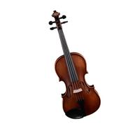 ALFAAL Violin Violin Adult Beginner Practice Test Instrument Handmade Solid Wood Spruce Pattern Maple (Color : 4/4)