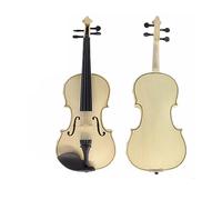 ALFAAL Wood Color Plywood Violin Basswood Board Student Violin (Color : 1/4)