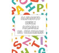 Alfabeto degli animali da colorare