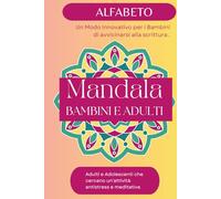 Alfabeto Mandala da Colorare per Bambini e Adulti