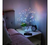ALFANITE Twinkling Tree Fairy Light Spirit Tree Lamp Bonsai Tree Light, Fairy Light Tree, Cute Room Decor Aesthetic Decor, Cute Night Light Lamp, Twinkle Tree (RGB Lights 108 LED with Remote)