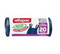 Alfapac - 20 bin bags - handles - heavy duty - 20L