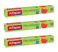Alfapac AF4 Roll - - Cling Film, - 50 Meters - 3 Pieces