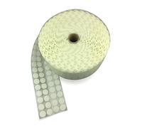 Alfatex® Supplied by Velcro® Brand Coins White Hook & Loop 21mm x100