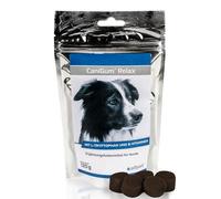 alfavet CaniGum Relax Supplementary Food for Dogs with L-Tryptophan and B Vitamins, for Balance and Nerve Strength, 120 g chew drops