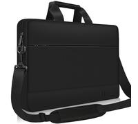Alfheim 17-17.3 Inch Laptop Bag with Shoulder Strap, Lightweight Waterproof Soft Computer Briefcase for Business/Work Notebook Ultrabook, Compatible with 17/17.3 Inch Lenovo HP Dell Acer ASUS