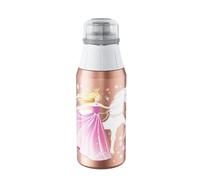 alfi ElementBottle 600ml princess pink stainless steel water bottle, leak-proof with carbonic acid, 5357.207.060 water bottle for school, sports, leisure, for water, juice spritzer, tea
