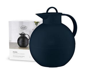 Alfi Kugel Isoleerkan Donkerblauw Mat 940ml Thermos: 0.94L, Glass (inner), Stainless Steel (outer), Premium Insulation: Hot for 12 Hours, Cold 24 Hours