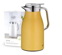 alfi Thermos Flask, Stainless Steel Plastic Glass, Spicy Mustard Mat, 1 ml