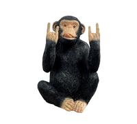 Alfie Francis 18.8cm (Tall) Rock n Roll Hands Monkey Ornament for the Living Room Lounge Home Decor Accessories Gift