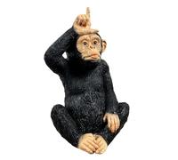 Alfie Francis 20.5cm Tall Cheeky Loser Monkey Ornament Figurine Home Decor Animal Sculpture Gorilla Chimp