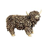 Alfie Francis 25cm (Length) Large Standing Highland Cow Ornament Figurine Statue Sculpture Home Decoration Accessories Decor