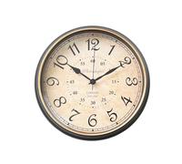 Alfie Francis 35cm Wall Clock 'Whitechapel' 'London EST. 1946' Arabic Numerals Retro Antique Style Vintage Design for Kitchen Living Room Office Bedroom Hallway Home Decor Accessory