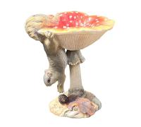 Alfie Francis Squirrel Toad Stall Garden Ornament Statue Sculpture Figure Bird Feeder Animal