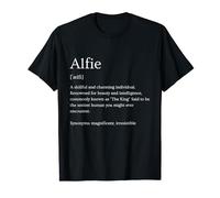 Alfie Name Meaning Personalized T-Shirt T-Shirt