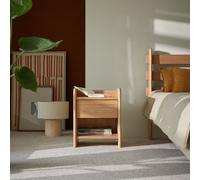 Alfie - Solid pine bedside table Natural