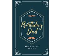 Alfie: Unique Customized Journal Gift for Abdul - Monogram Initial Letter Journal 110 Page, Thoughtful Cool Present for Abdul ( Abdul notebook): Thank ... for Abdul, Father's Day Gift, Dad Present