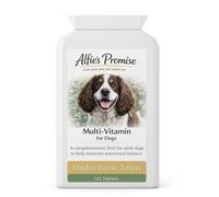 Alfie's Promise Dog Multivitamin Tablets - Chicken Flavour Daily Dog Vitamins & Supplements for Immune Support, Skin and Coat Health - 120 Tablets