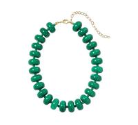 ALFISO Multi-Color Chunky Beaded Necklace for Women, Vibrant Acrylic Candy Bead Choker Necklace with Adjustable Stainless Steel Clasp, Summer Statement Jewelry for Festivals
