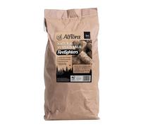 Alflora 1KG Premium Wood Wool Handmade Firelighters - 100% Natural, Eco-Friendly, Sustainable - Quick & Safe Lighting - Clean, Odourless, Longer Burning - Indoor & Outdoor Uses