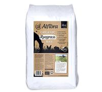 Alflora Organic 18KG XL Premium Ryegrass Meadow Hay Bale Original - 100% Natural - 10% Protein, Fibre and Nutrient Rich - Everyday Use Hay Bale or Chaff - For Horses, Cows, Chickens and Pigs
