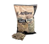 Alflora Organic 1KG Premium Alfalfa Meadow Hay Original - 100% Natural - 16% Protein, Fibre and Nutrient Rich - Everyday Use Hay or Chaff - For Rabbits, Gerbils, Hamsters, Guinea Pigs
