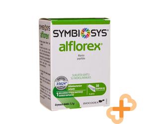 ALFLOREX 30 Capsules Relieve Irritable Bowel Syndrome Digestive System Support