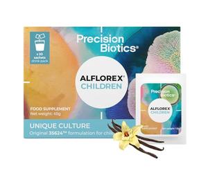 Alflorex Children - Gut Health Probiotic Supplements with Unique Bifidobacterium Longum Bacteria Strain 35624 - Probiotics for Children Ages 3+ - Vanilla Flavour - 30 Powder Sachets
