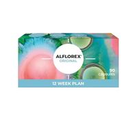 Alflorex Original 12 Week Plan - Daily Gut Health Probiotics Supplement with Unique Bifidobacterium Longum Bacteria Strain 35624 - Bacterial Cultures - 90 Capsules