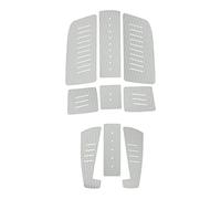Alfombrilla Antideslizante EVA Tabla Surf Tracción Decoración Tabla Surf Longboard Paddle Board Tabla Kite 9 Piezas (Gray)