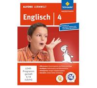 Alfons Lernwelt Lernsoftware Englisch 4. DVD-ROM für Windows 7; Vista; XP und Mac OS X 10.5