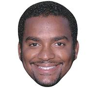 Alfonso Ribeiro (Young) Celebrity Mask, Flat Card Face, Fancy Dress Mask