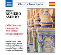Fanlo/Cammerata/Torre - Alfonso Romero Asenjo: Cello Concerto, Concerto for Two Violins, String Symphony