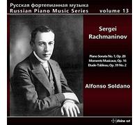 Alfonso Soldano - Russian Piano Music, Vol. 13 - Sergei Rachmaninov