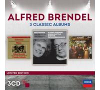 Alfred Brendel Alfred Brendel: 3 Classic Albums (CD) Limited Album (US IMPORT)