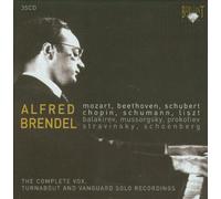 Alfred Brendel - Complete Vox: Turnabout and Vanguard Solo Recordings [Boxset]